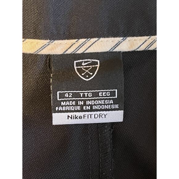 Nike Dri-FIT Golf Shorts Men's Size 42 Black 10.5" - Picture 12 of 16